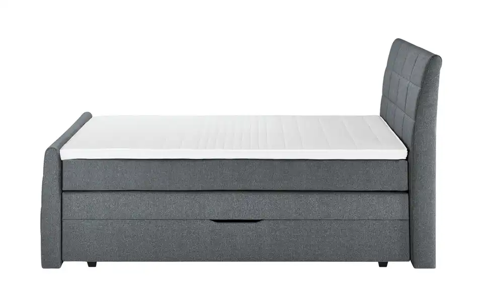 Boxspringbett Bonny Anthrazit H2 & H3 180 cm