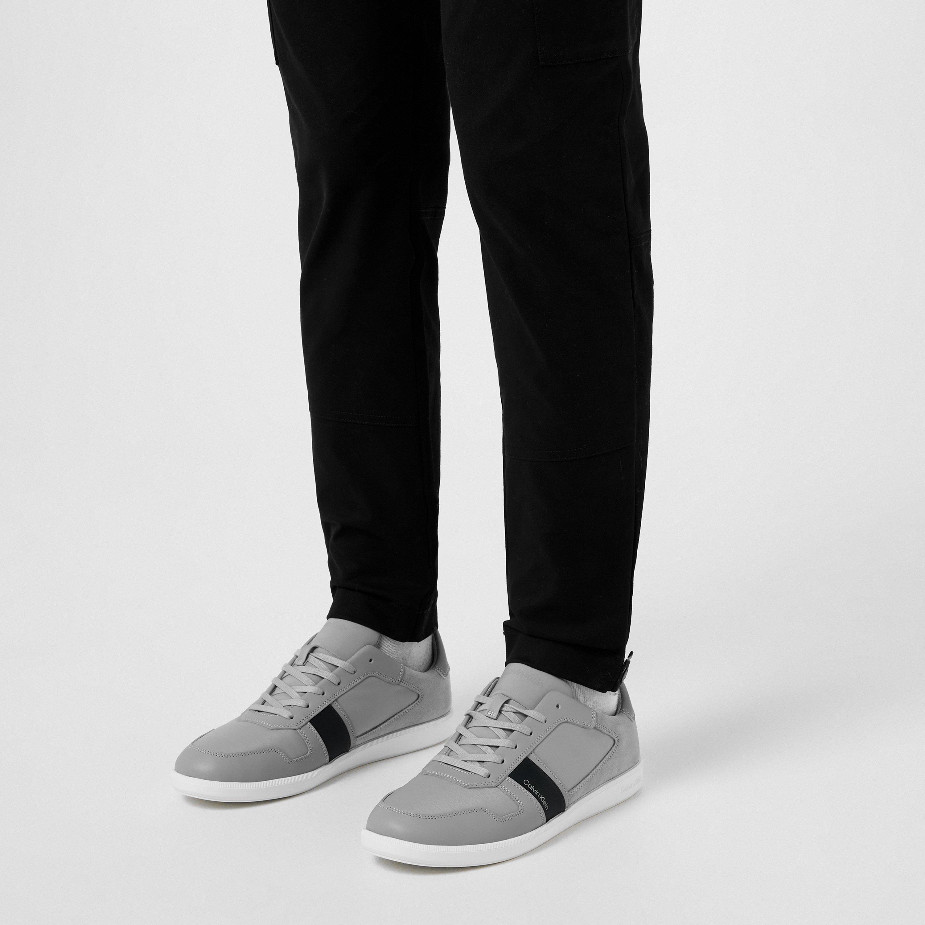 Calvin Klein Lace Up Mix Trainers