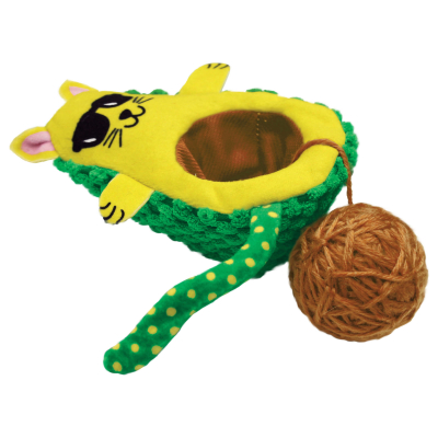 KONG Katzenspielzeug Wrangler AvoCATo