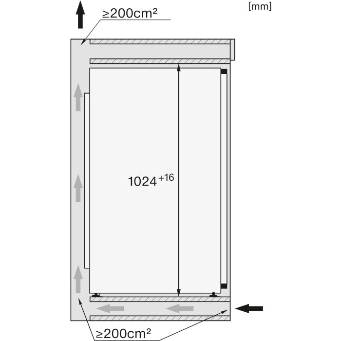Miele Einbau-Kühlschrank K 7234 E