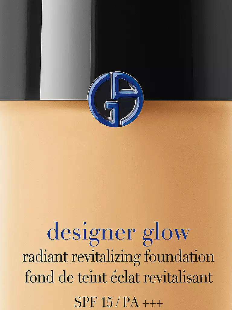 GIORGIO ARMANI COSMETICS  Designer Glow Foundation 30ml LSF 20 (2,75) hellbraun