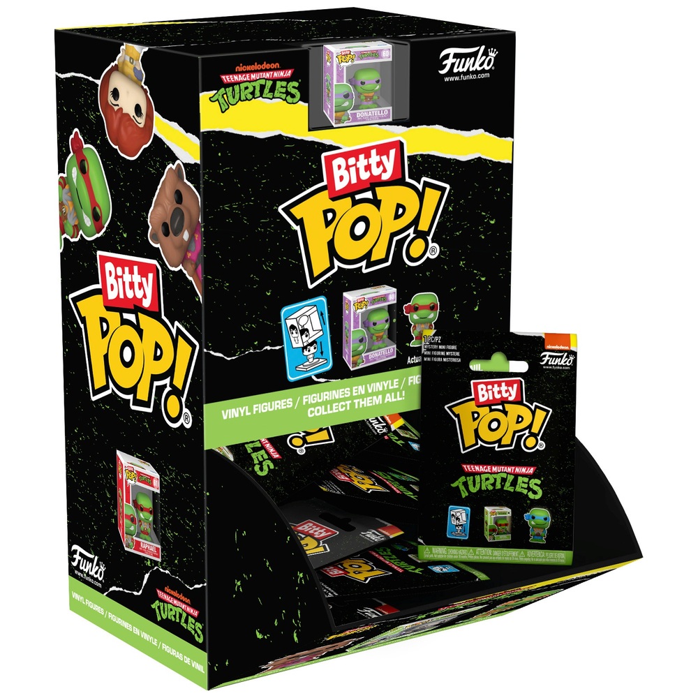 POP! Vinyl: Bitty POP Teenage Mutant Ninja Turtles Einzelsortiment