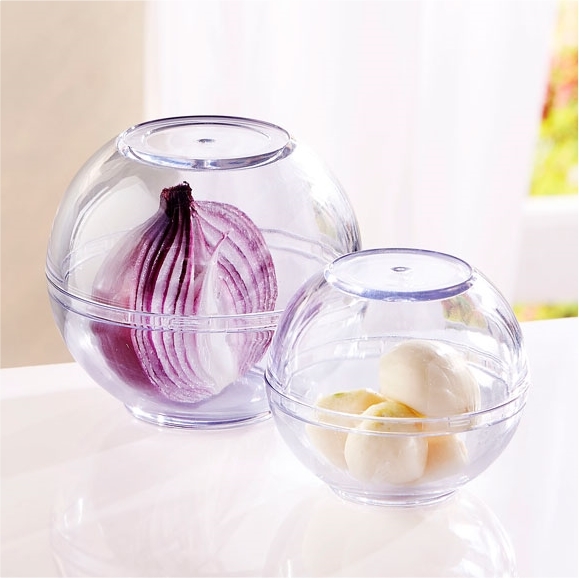 2 boules de conservation aliments