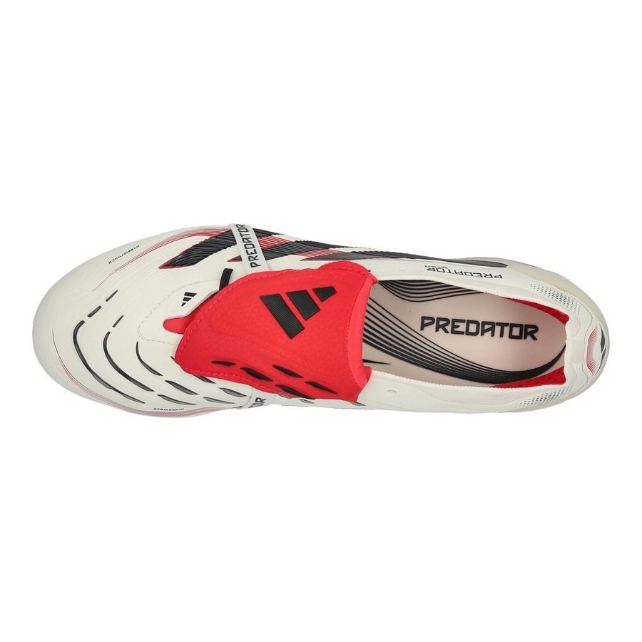 adidas Predator Elite Fold-over Tongue FG Champagne - Blanc/Noir/Pure Ruby
