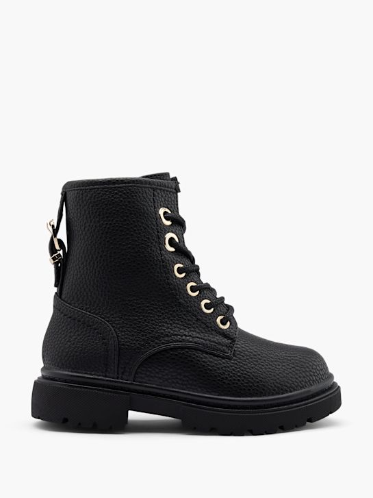 Graceland Schnür-Stiefelette Schwarz
