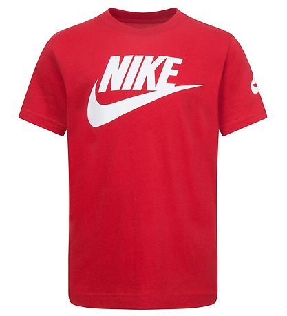 Nike T-Shirt - Universitätsrot/Weiß