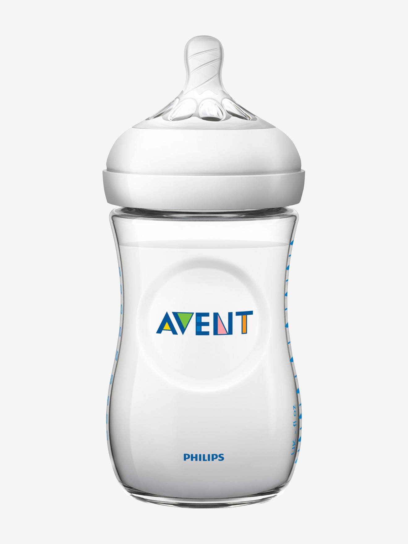 Pacote com 2 bicos Philips AVENT Natural, 5 fluxos, incolores