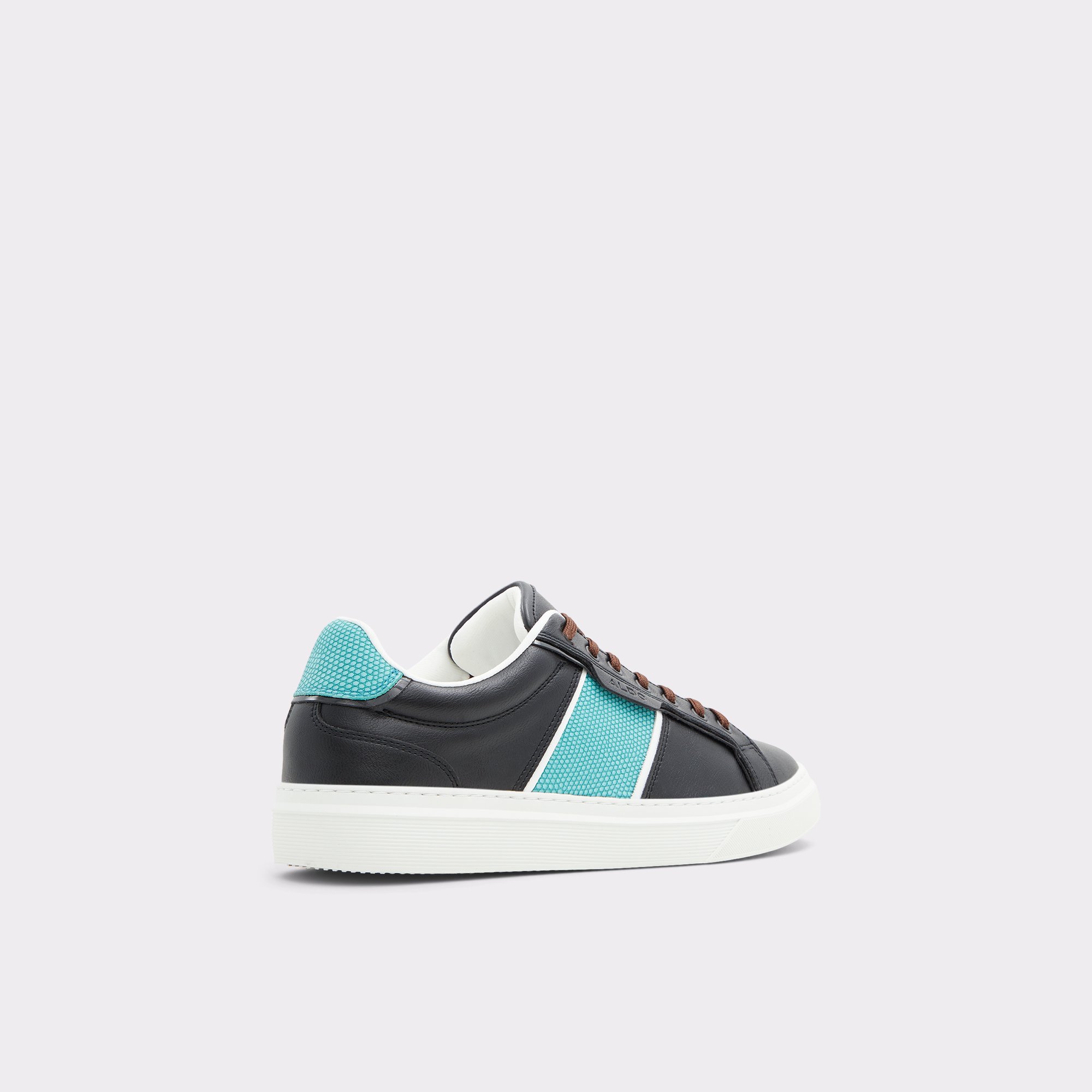 Courtline Black Synthetic Mixed Material Men Athletic sneakers