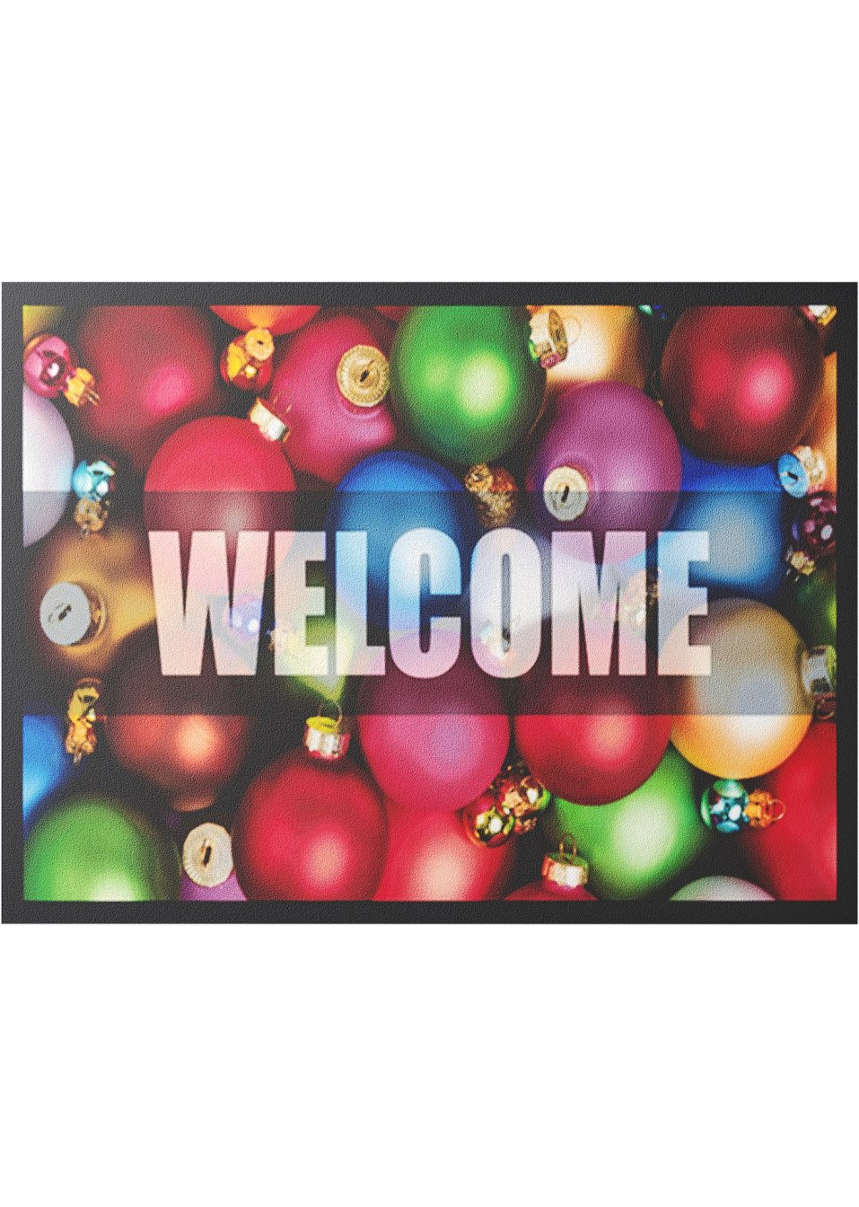 Tapis de protection avec inscription