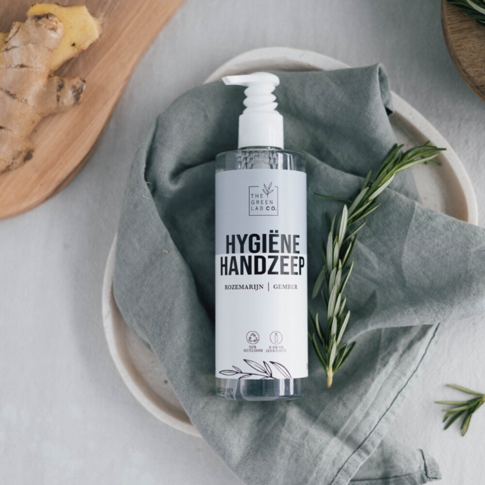 The Green Lab Co Vloeibare Handzeep Rozemarijn & Gember300 ml
