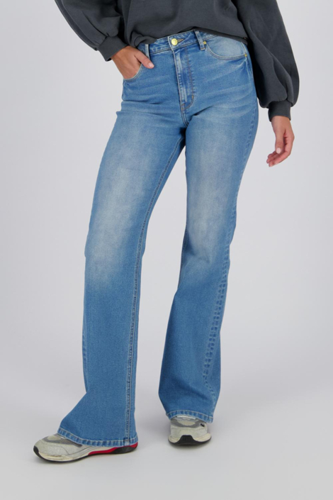 Raizzed blauwe dames jeans