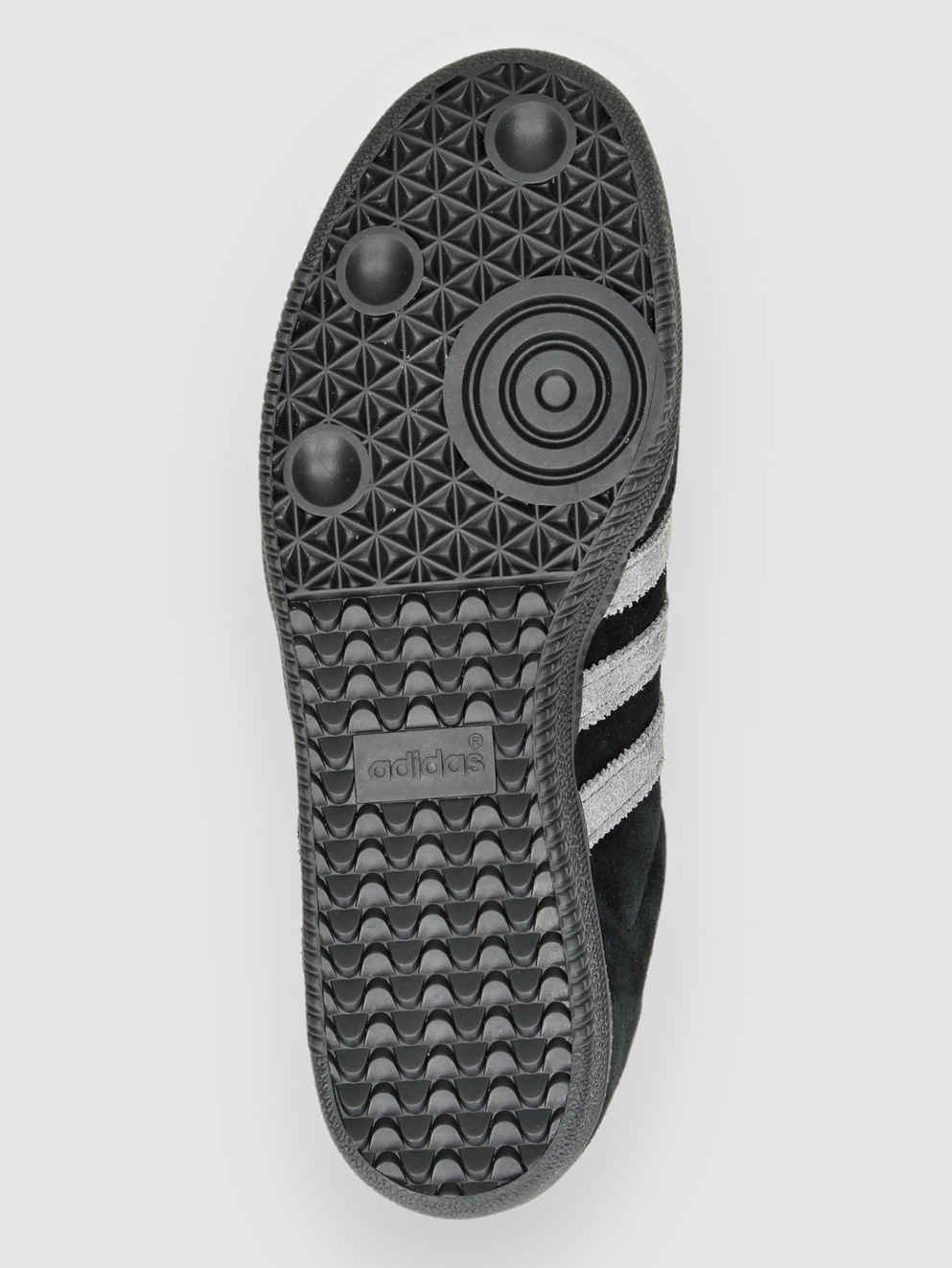 adidas Skateboarding Samba ADV Skate Shoes cblack/grefou/goldmt