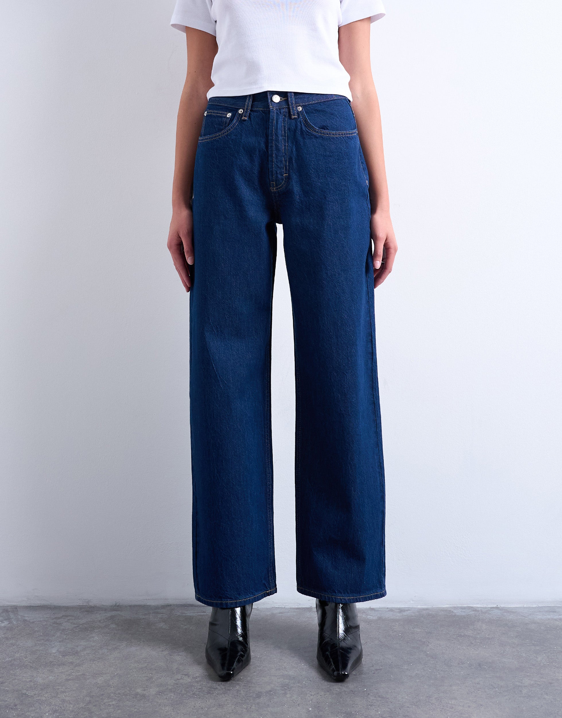 TSCOLUMN Mid rise Regular fit Jeans