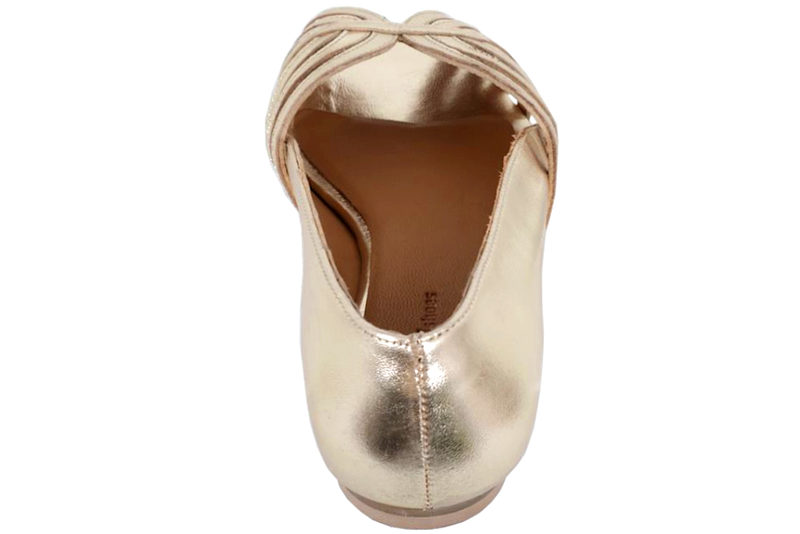 COPENHAGEN SHOES - PASSIONATE BALLERINA I GULD SKIND