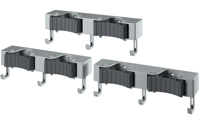 Metaltex Hang-Up Klemmleiste für Besen