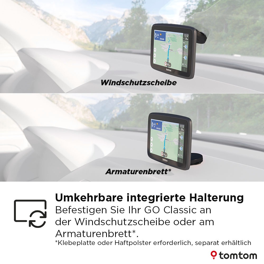 TomTom PKW-Navigationsgerät »GO Classic 5Zoll (2te Generation)« (Zentraleuropa )