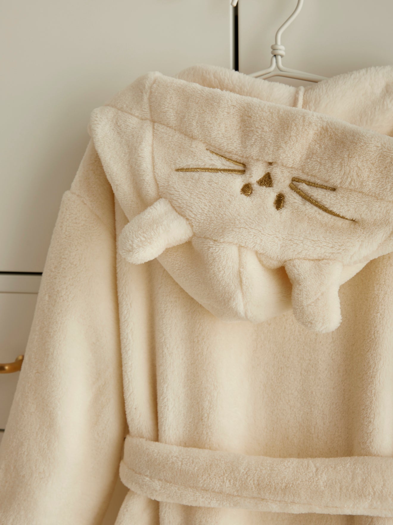 Robe de chambre enfant polaire chat