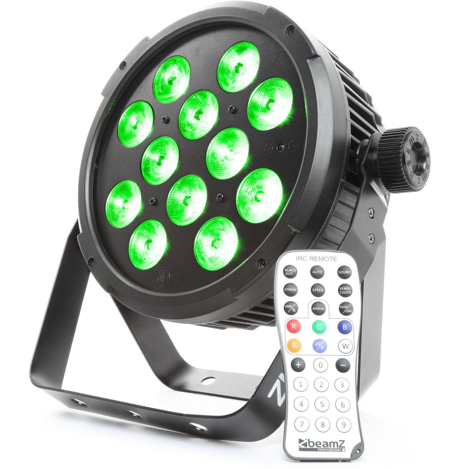 BeamZ BT310 LED Flat Par 12x 6W RGBA spotverlichting