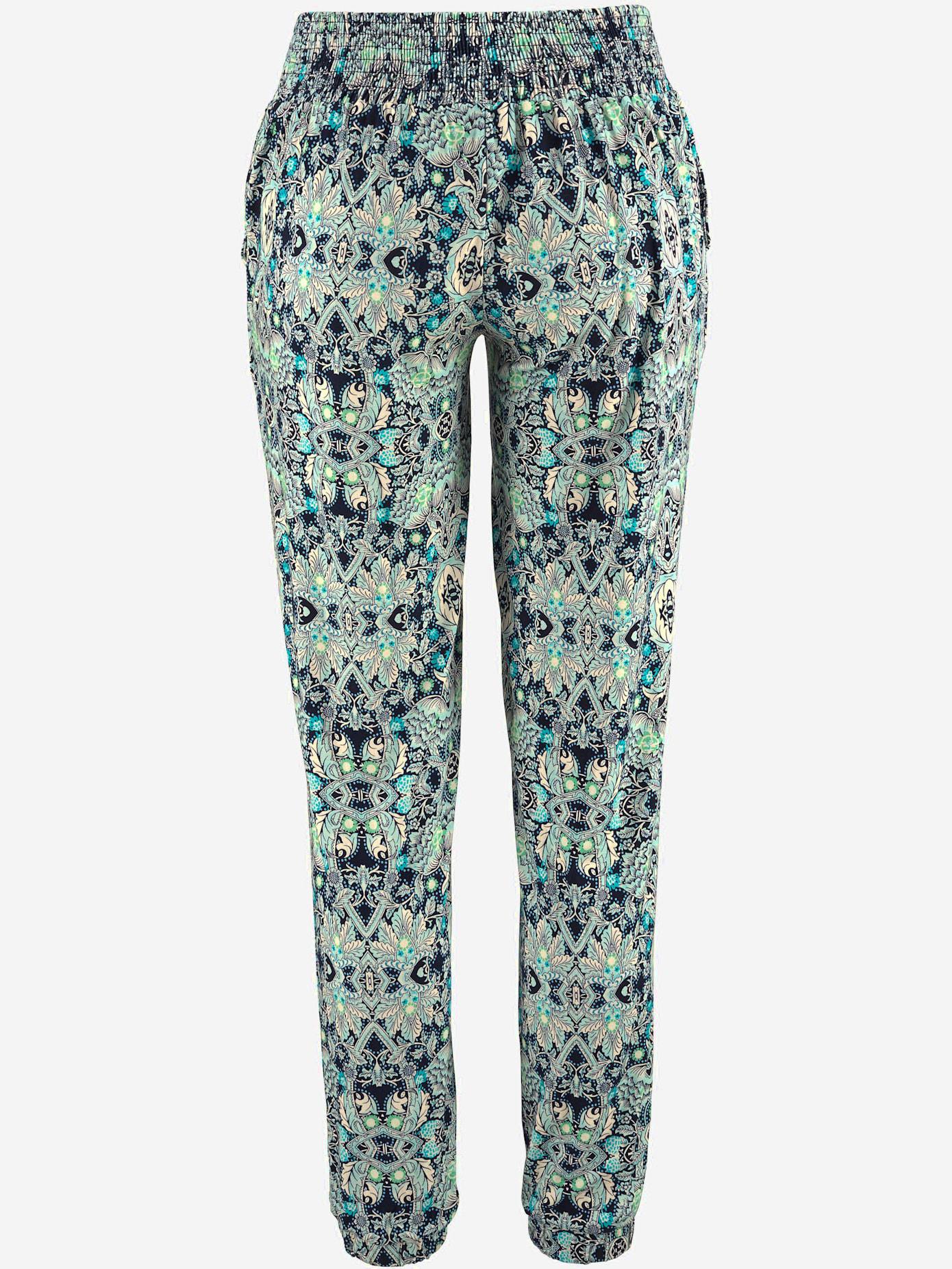 Pantalon de plage pantalon d'été léger avec imprimé ethnique