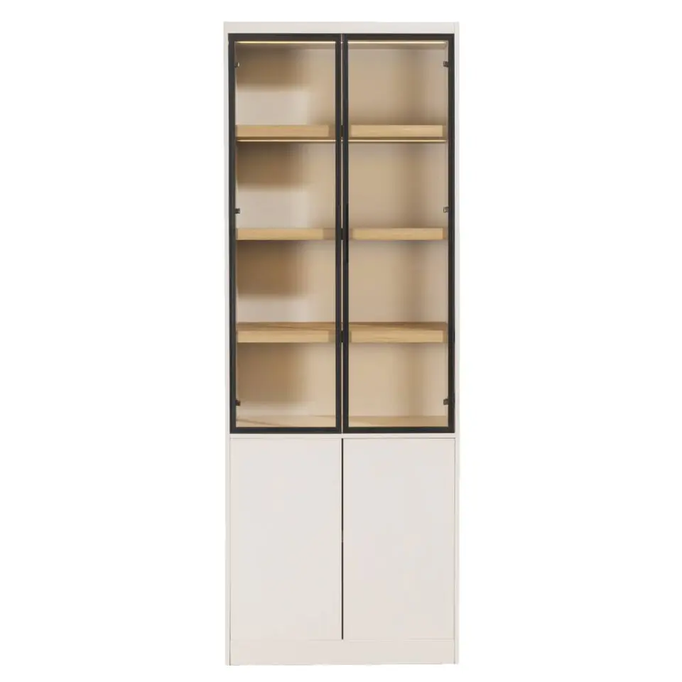 Wandkast Virgil - zand - 220x80x40 cm