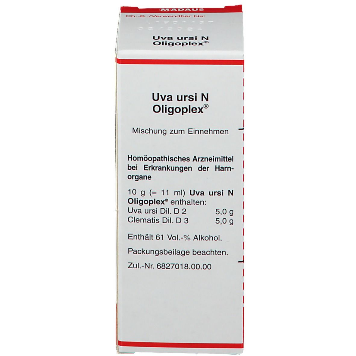 UVA Ursi N Oligoplex Liquidum