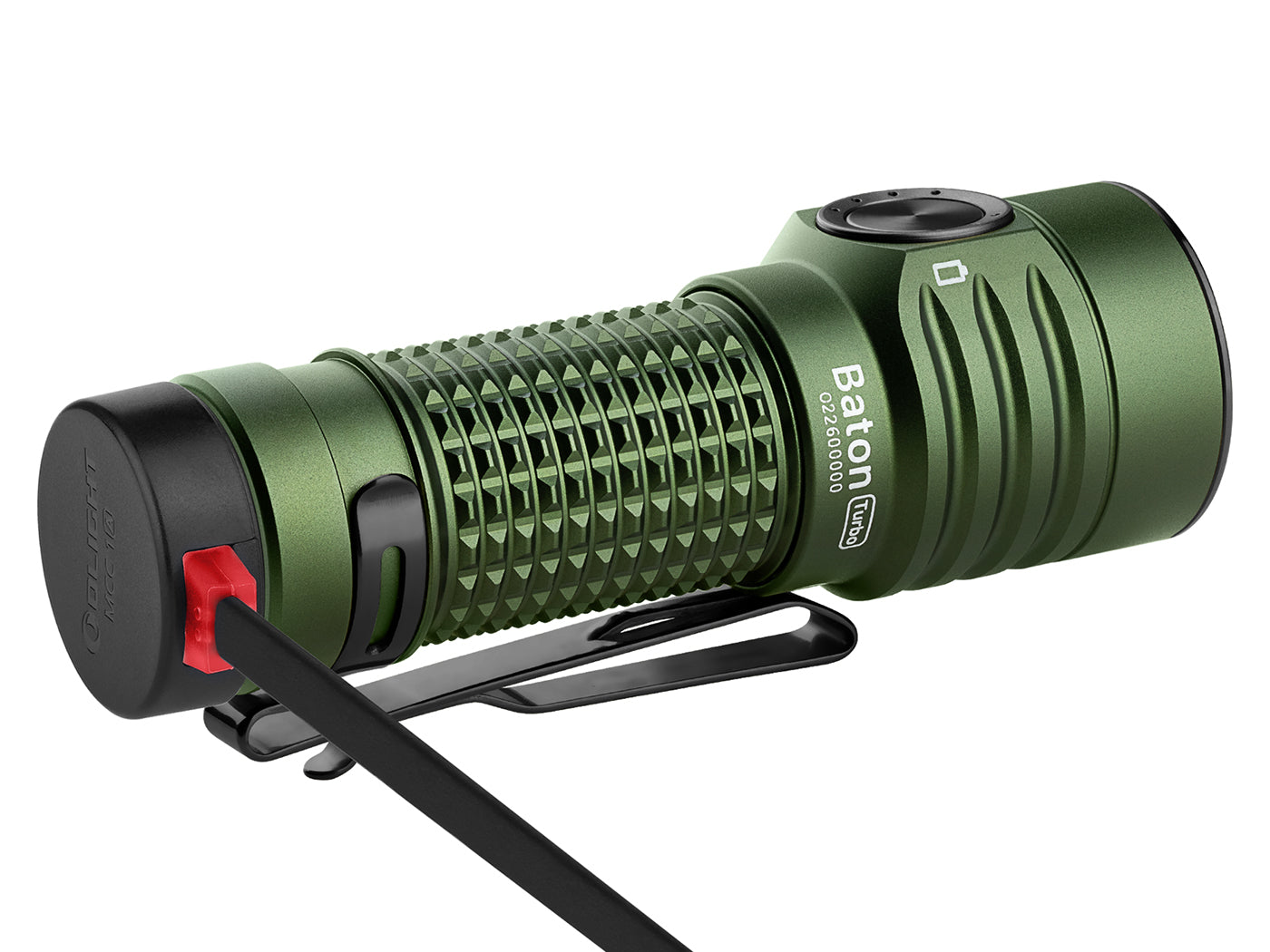 Baton Turbo OD zaklamp - Green