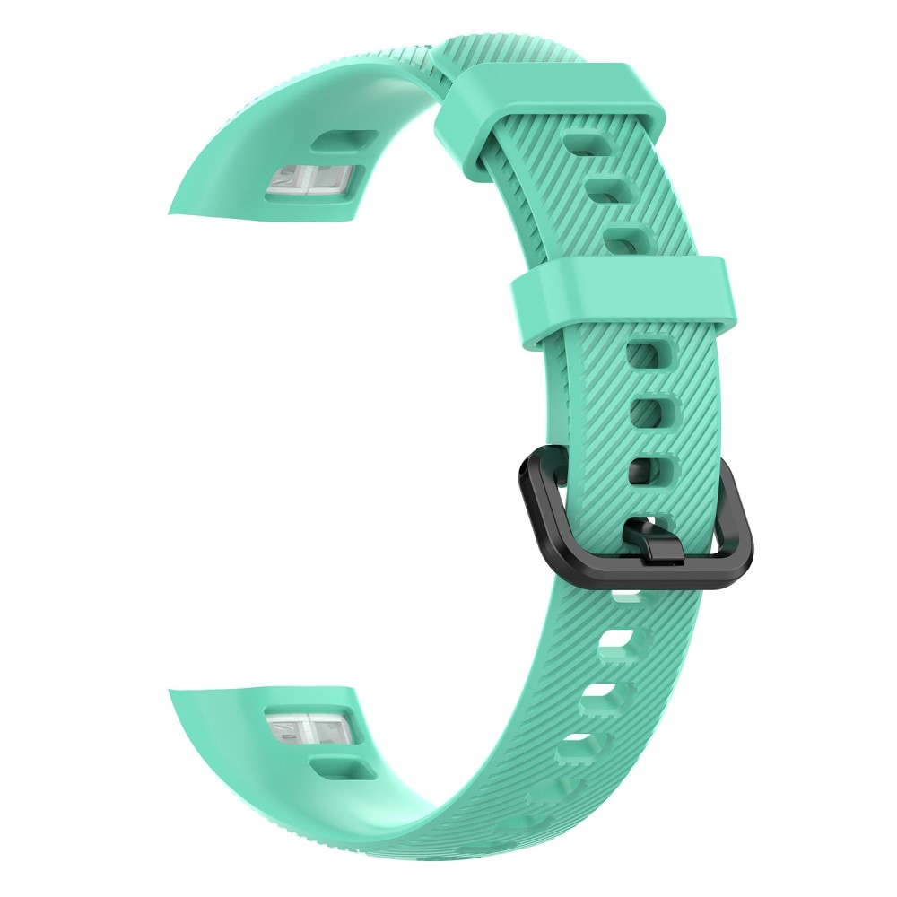 (Gr. S) Huawei Honor Band 5 / Honor Band 4 Ersatz Sport Armband aus Silikon (Gelenkumfang 158-238 mm) - Türkis