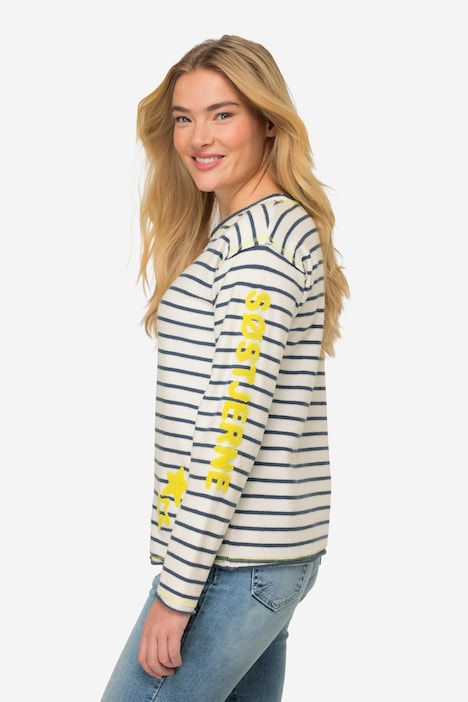 Sweatshirt, Ringel, OEKO-TEX