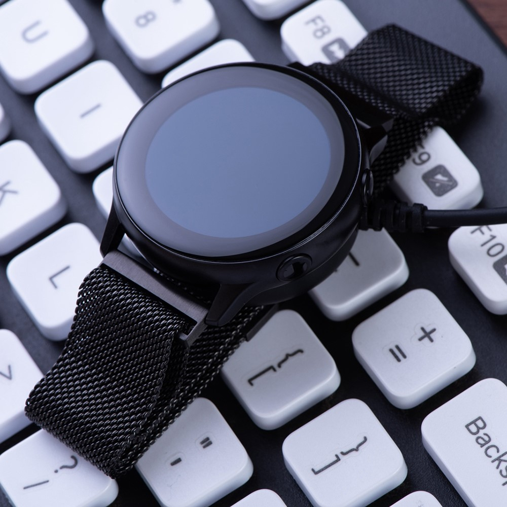 (1m) Samsung Galaxy Watch 6 (40mm) USB C Ladekabel Magnetischer Wireless Charger - Schwarz