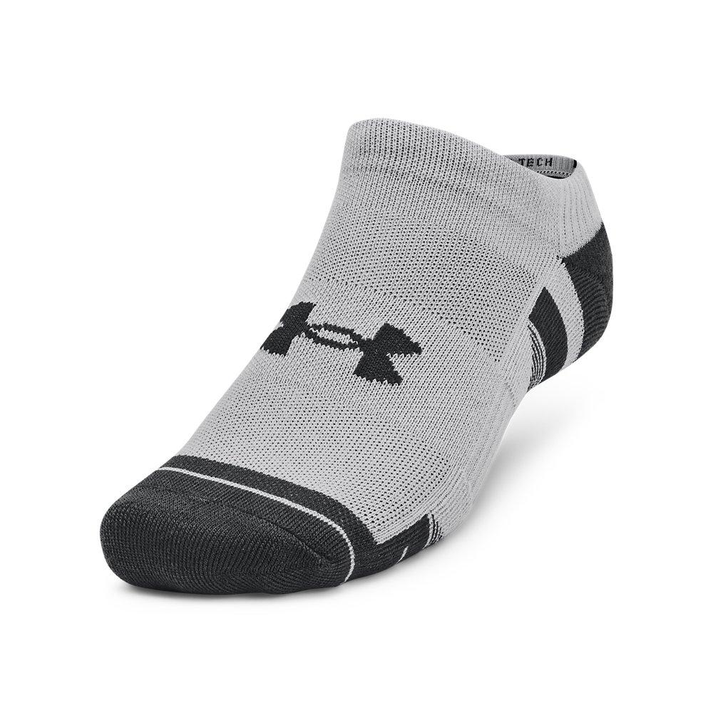 Under Armour UA Performance Tech 3 Pack No Show Socks Unisex