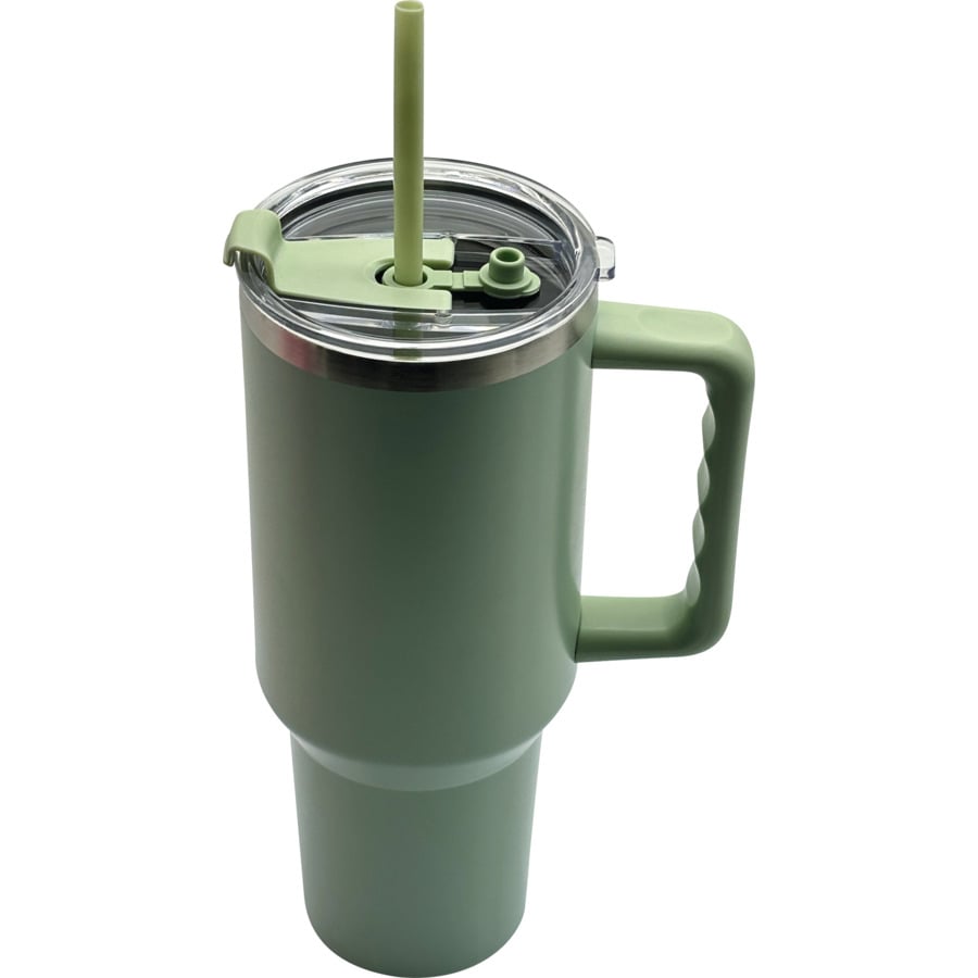 Stan Cup Thermobecher mit Griff 1100 ml hellgrau
