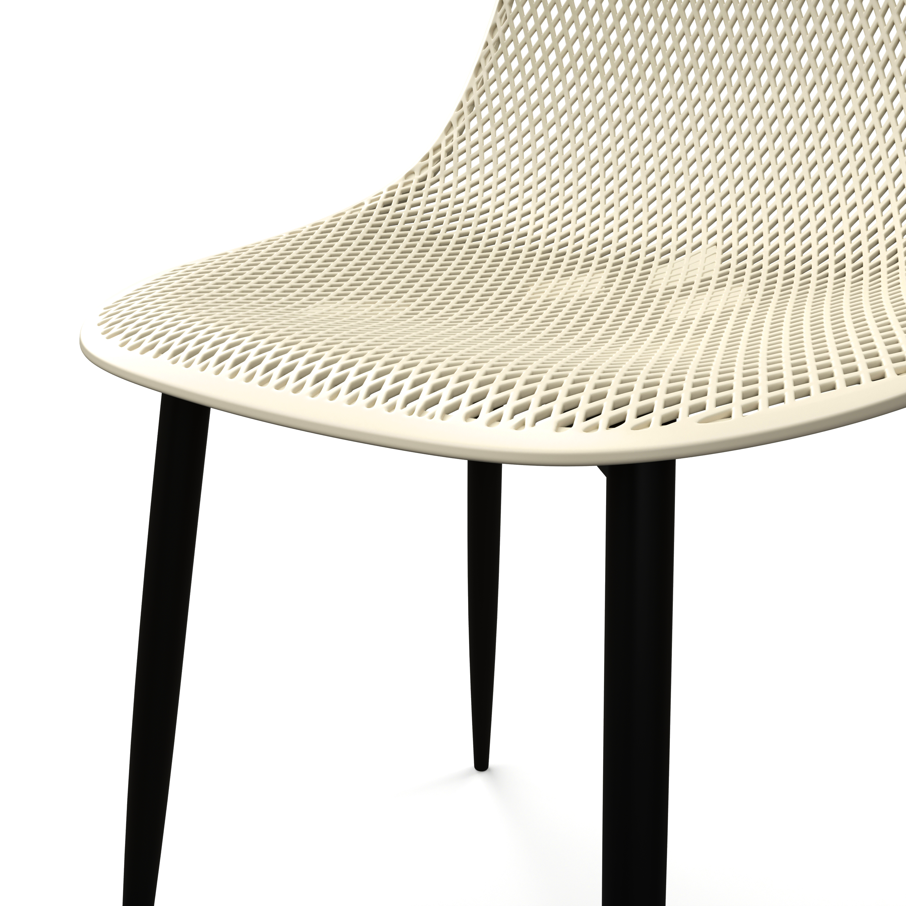Esszimmerstuhl MELINA 4er Set beige