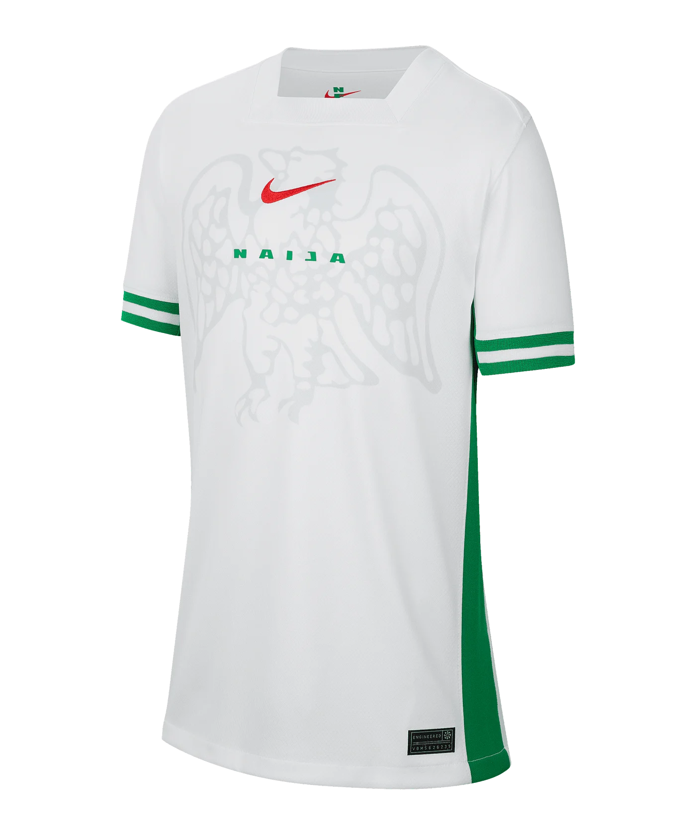 Nike Nigeria Trikot Home 2024 Kids Weiss F100