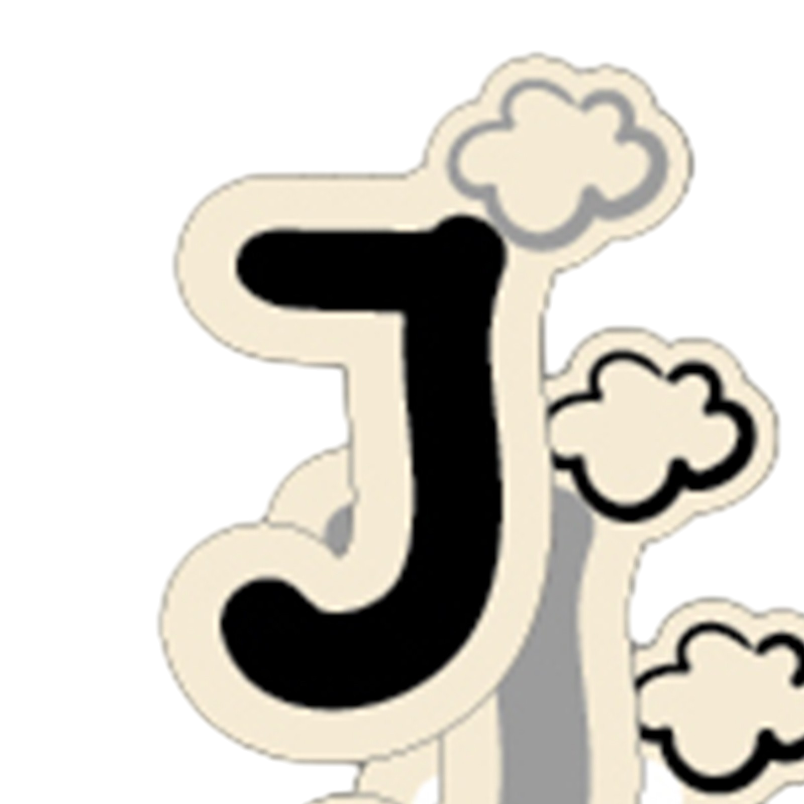 Buchstaben klein J