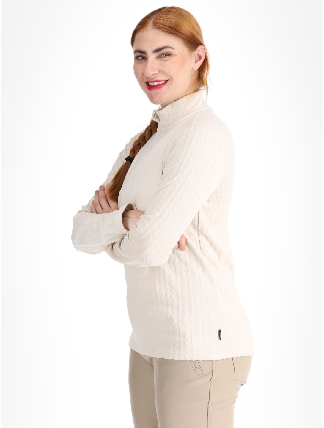 PRTGAIL 1/4 zip skipully dames