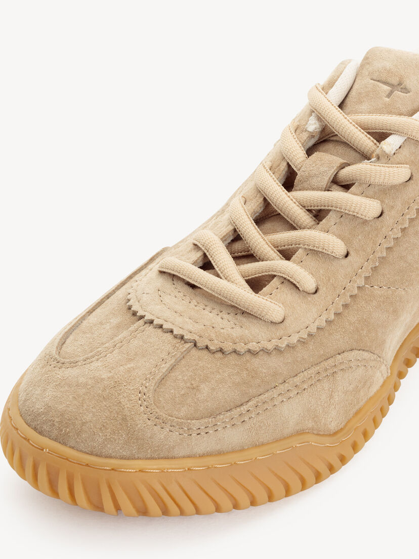 Leren Sneaker - beige