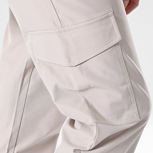 Pantalon Cargo Femme Ember Satin Beige