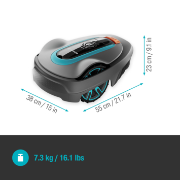 Gardena robotmaaier smart Sileno City 600 m² - 17cm
