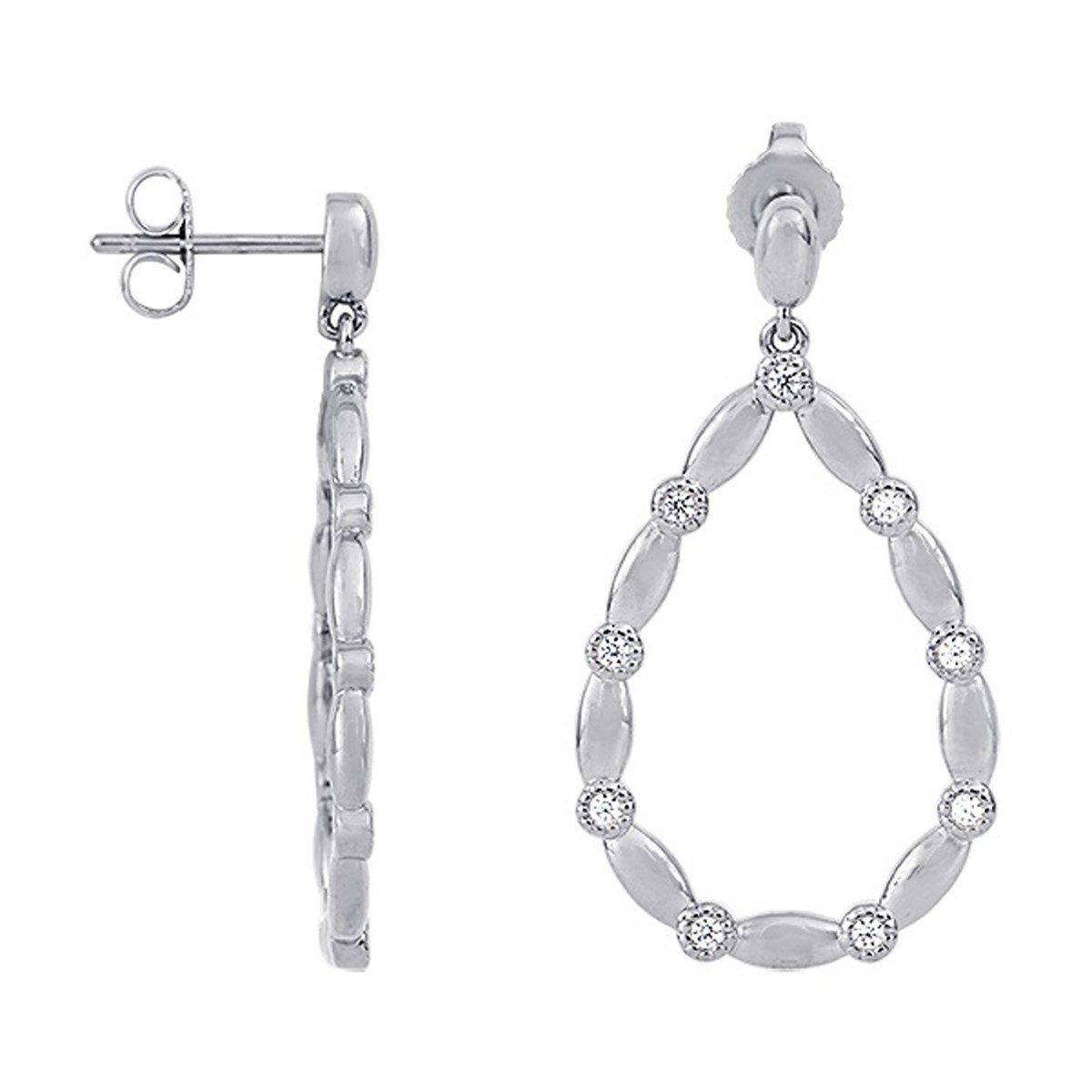 Boucles d'oreilles Saunier Galet