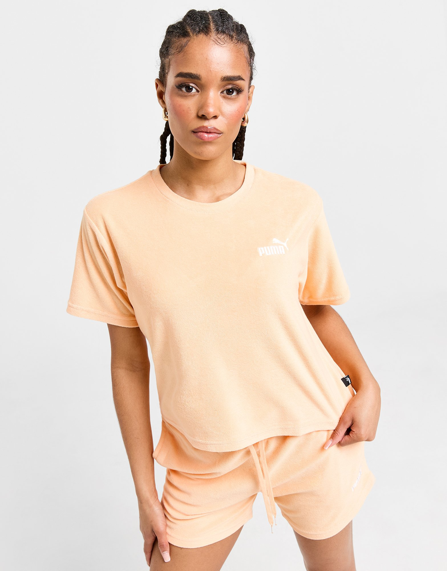 Puma T-shirt Court Knit Femme