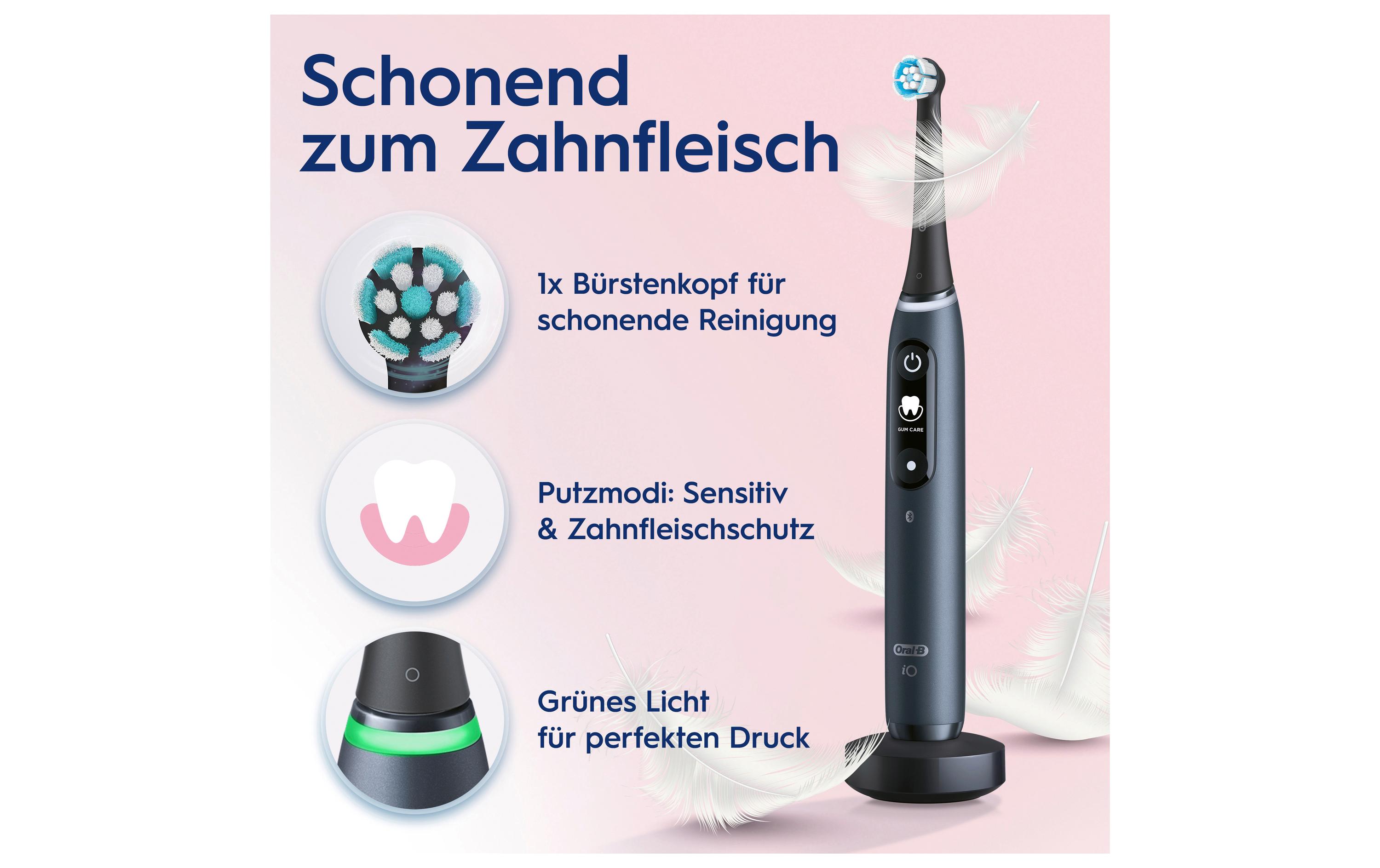 Mikrovibrationszahnbürste iO Series 7N Black Onyx<br>Elektrische Zahnbürste