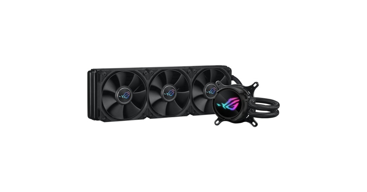 ASUSROG Strix LC III 360 waterkoeling  (Zwart, 4-pins PWM fan-connector)