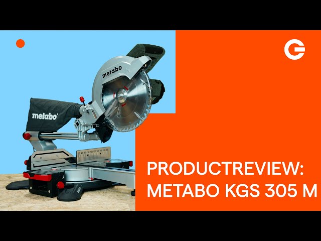 Metabo KGS 305 M Afkortzaag - 2000W - 305 x 30mm - Quick hendel - met extra zaagblad