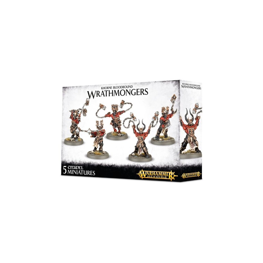 Age of Sigmar : Chaos - Khorne Bloodbound Wrathmongers