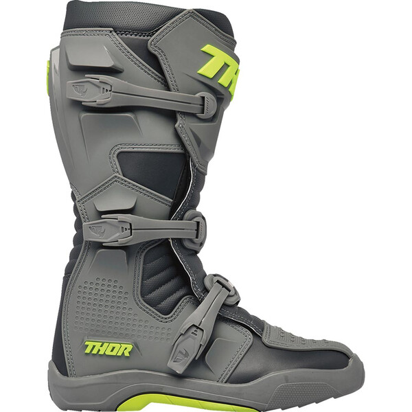 Thor Motocross - Bottes enfant Youth Blitz XR Gris / Jaune fluo