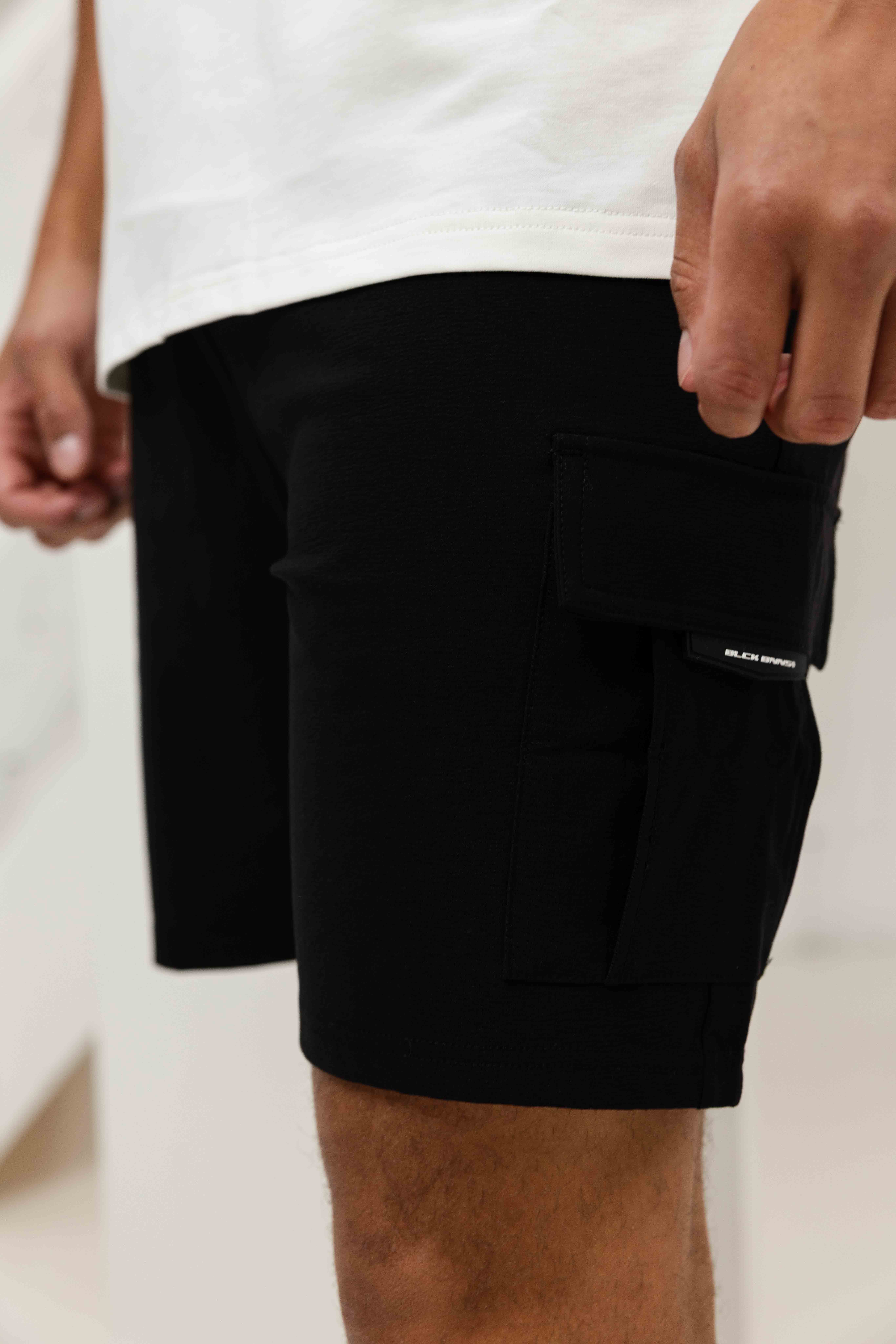 Black Bananas Delta Cargo Korte Broek Heren Zwart
