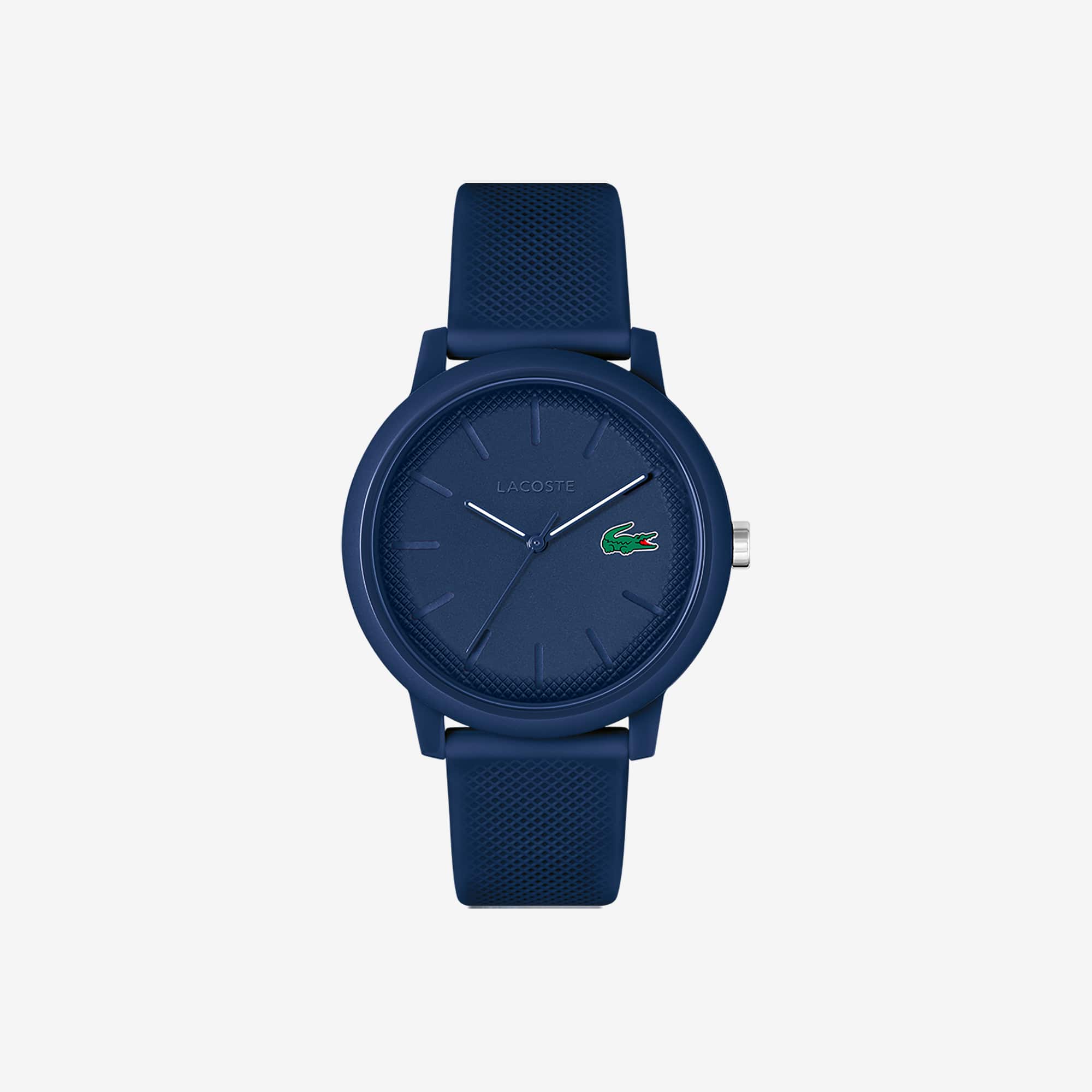 Montre homme Lacoste.12.12 avec bracelet en silicone bleu Montres - Blanc - Lacoste - Homme