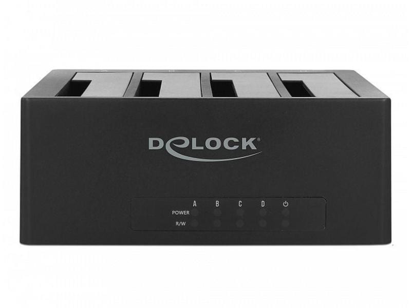 Delock Dockingsstation 63930  für 4x SATA HDD / SSD Dockingstation für vier 2,5