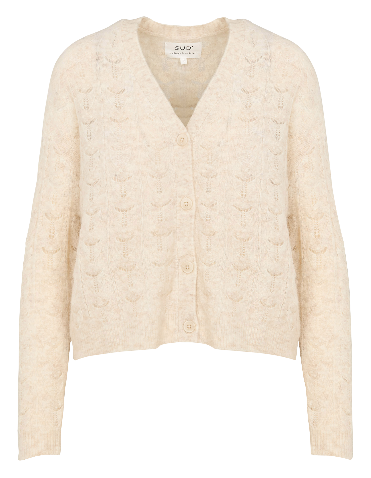 GILIO - Cardigan en maille | Beige