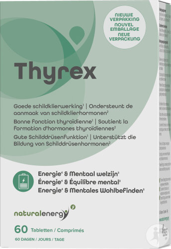 Natural Energy Thyrex 60 Comprimés